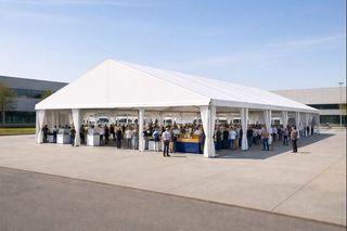 Carpas y naves de exposición en Galicia