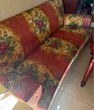Sofá vintage 3 plazas