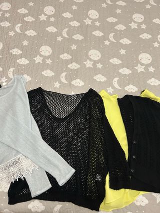 14 piezas de ropa variada de mujer,