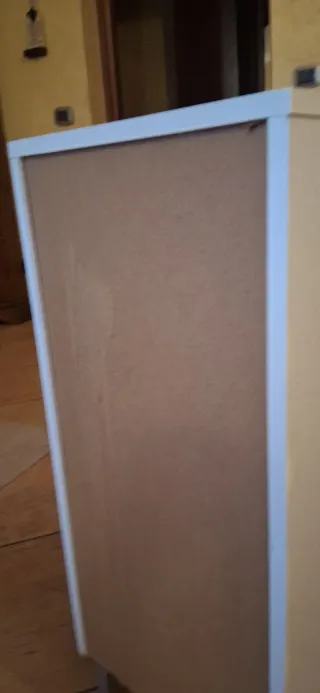 Mobiletto bagno bianco lucido