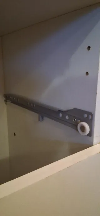 Mobiletto bagno bianco lucido