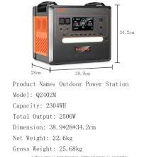 Estación Energía Portátil SolarPlay Q2501
