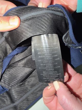 Traje de chaqueta azul hombre