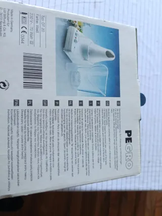 Vaporizador facial PEGRO para terapia de vapor