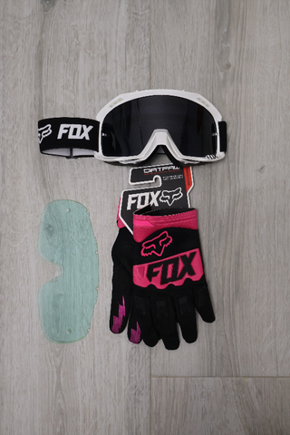 Pack FOX: Gafas + Guantes + Lente Extra 153