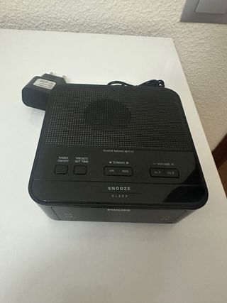 Radio despertador digital Philips