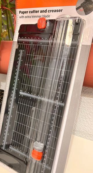 Cortadora y Plegadora Papel Transparente