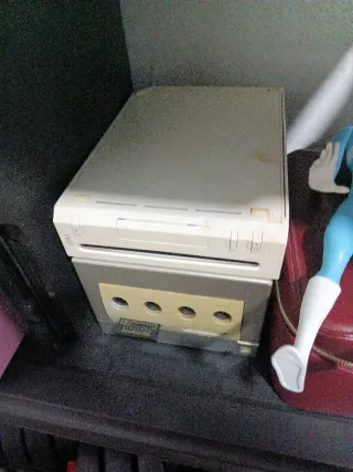 Consola Nintendo GameCube Beige/Gris + Mando