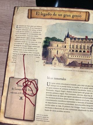 Libro interactivo Leonardo da Vinci