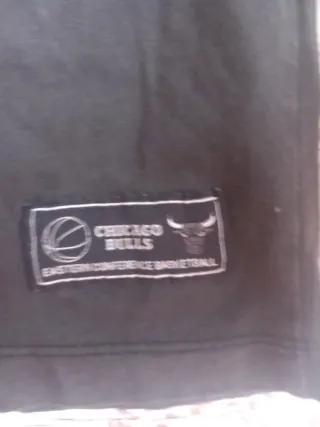 Camiseta Chicago Bulls NBA Negra