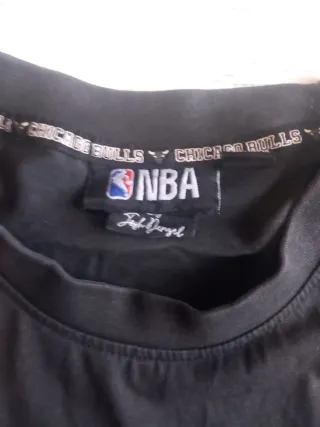 Camiseta Chicago Bulls NBA Negra