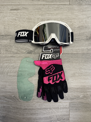Pack FOX: Gafas + Guantes + Lente Extra 154