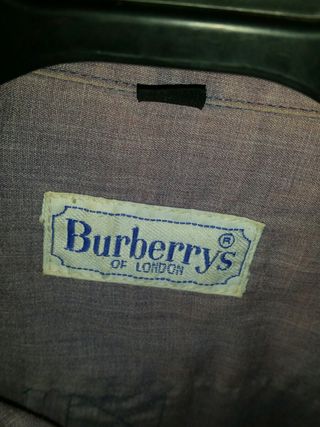 Camisa Burberrys Morada