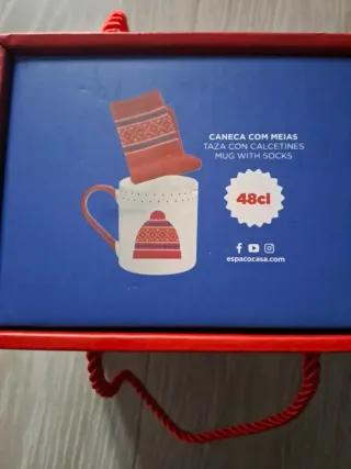 Taza y calcetines 48cl set regalo
