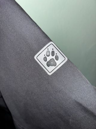 Chaqueta Impermeable Jack Wolfskin Negra