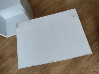 2 Cubos almacenaje EKET Ikea blanco