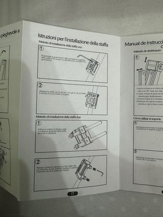 Lucchetto Bici Pieghevole Antifurto 130cm