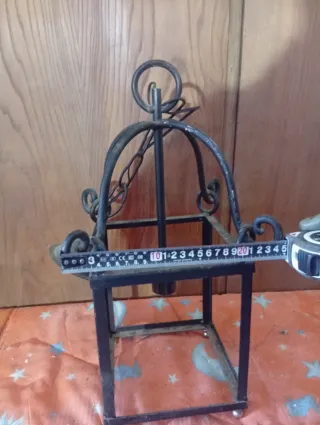 Lámparas de hierro forjado para exterior