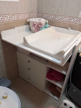 Cambiador Bebé Blanco Ikea