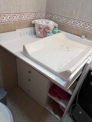 Cambiador Bebé Blanco Ikea