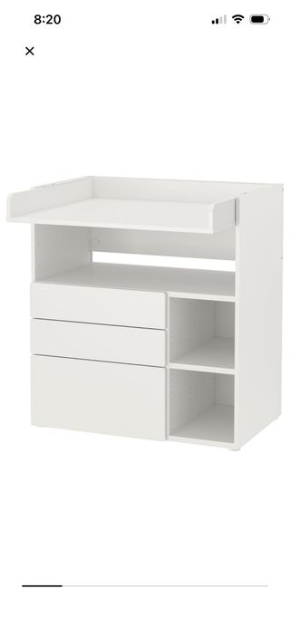 Cambiador Bebé Blanco Ikea