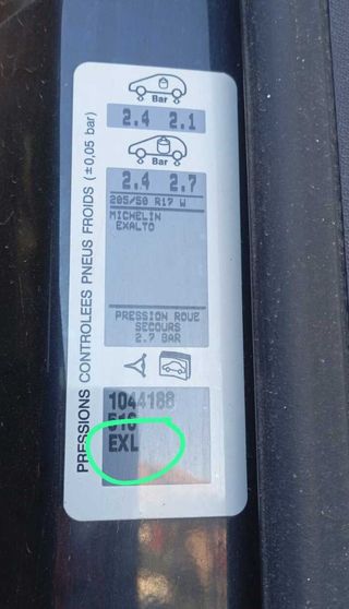 Citroen 341160 llanta 6.5jx17ch4 26 c4 coupe 1.6