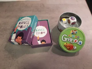 Lote Juegos Mesa: Dance Moves y Grabolo Junior