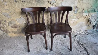 Lote Sillas Madera Thonet