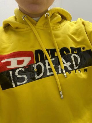 Sudadera Diesel amarilla