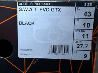 BOTAS TALLA 43 CRISPI S.W.A.T. EVO BLACK COD2