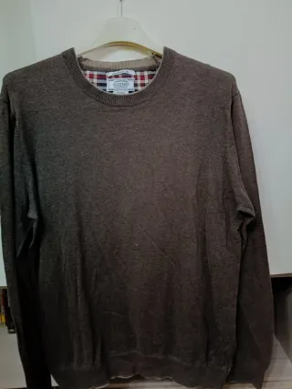 Maglia girocollo uomo Alcott xl marrone