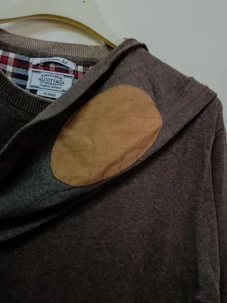 Maglia girocollo uomo Alcott xl marrone