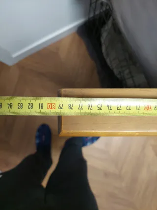 Espejo de madera maciza