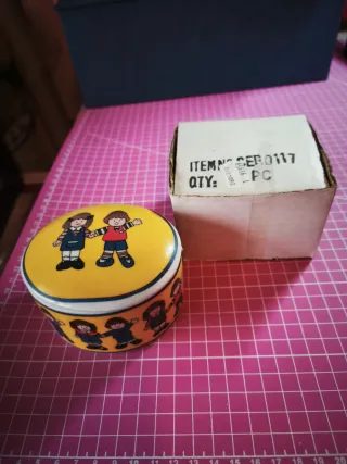 Scatola decorativa per bambini in ceramica