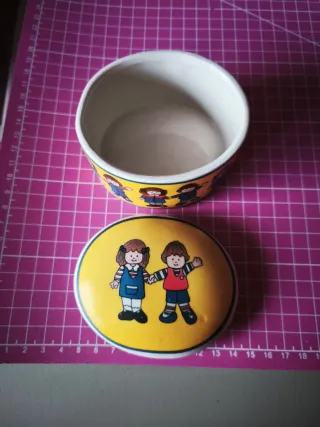 Scatola decorativa per bambini in ceramica