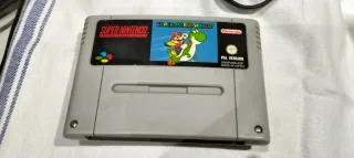 Super Mario World SNES PAL ESP Cartucho