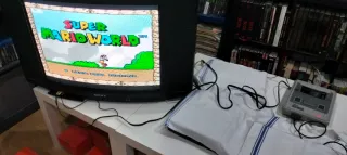 Super Mario World SNES PAL ESP Cartucho