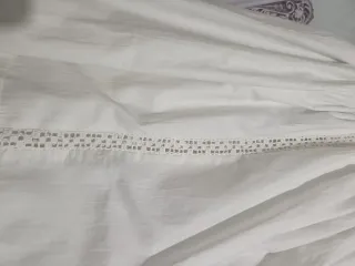 Enaguas traje regional blancas