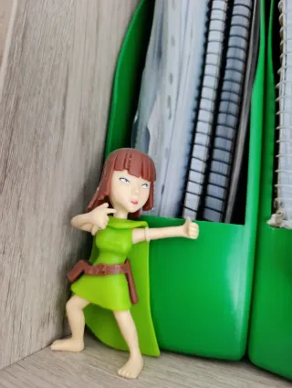 Coleccionable Clash Royale Rey Azul y Arquera