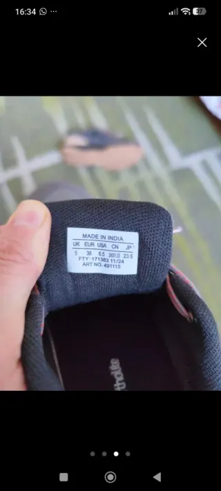 Zapatillas Salomon Saliba Gris/Rosa