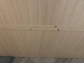 Cabecero y 2 mesillas de madera