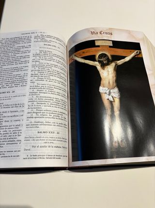 La sagrada. Biblia edición lujo.