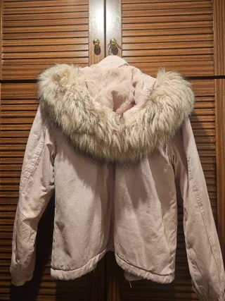 Abrigo Bomber Rosa con Forro