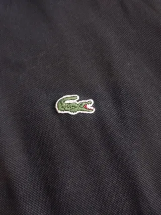 Polo Lacoste Negro Original