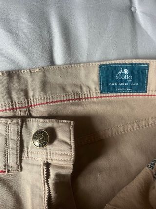 Pantalón Scotta Beige Talla 38