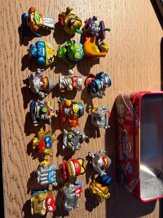 Lote SuperThings Dorados, Plateados y Especiales
