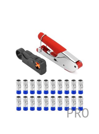 22 Piezas Juego de Herramientas de Prensado