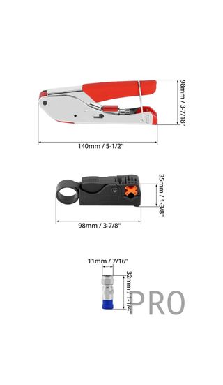 22 Piezas Juego de Herramientas de Prensado