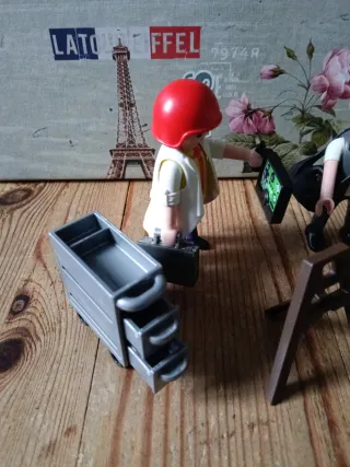 Figuras Playmobil Obreros.