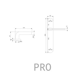Manetas para puertas Emuca
